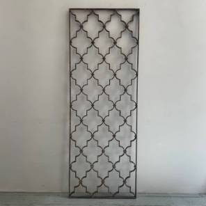 A Spanish Wrought Iron Panel